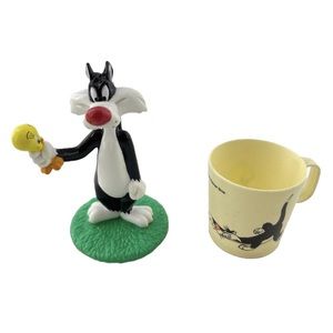 Vintage Sylvester & Tweetie Toy Lot